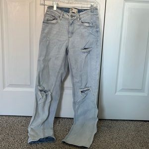 Garage high waisted jeans